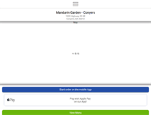 Tablet Screenshot of mandaringardenconyers.com